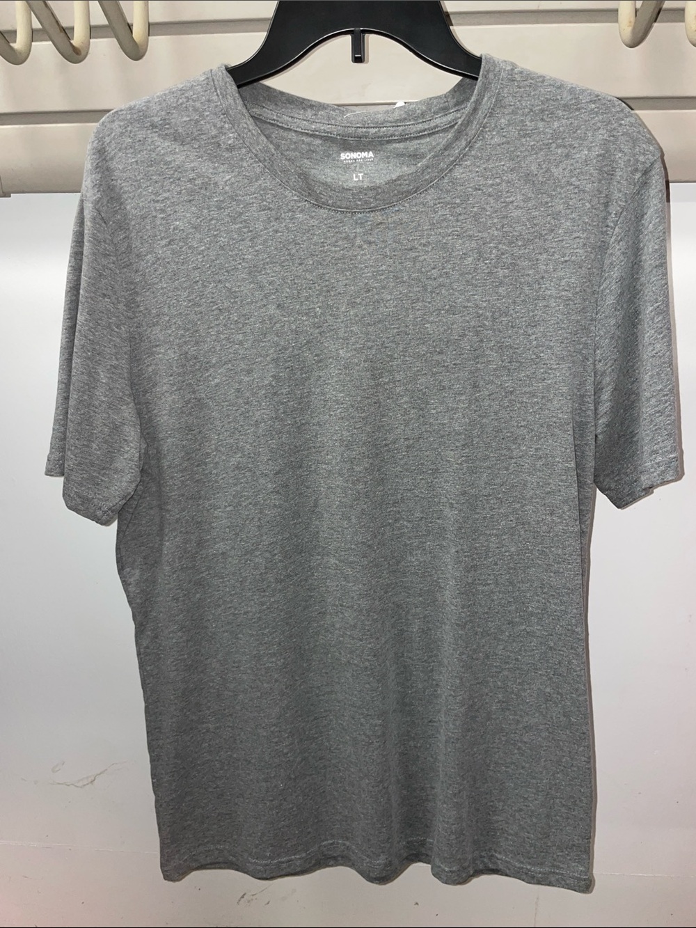 Sonoma Gray Short Sleeve Crew Neck Tee